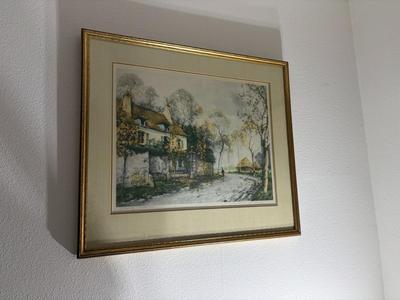 Print by Paul Emile Lecomte