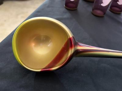Blown glass ladle
