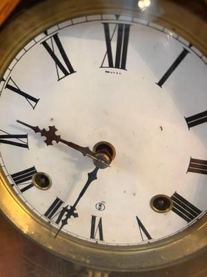 Antique gingerbread parlor clock