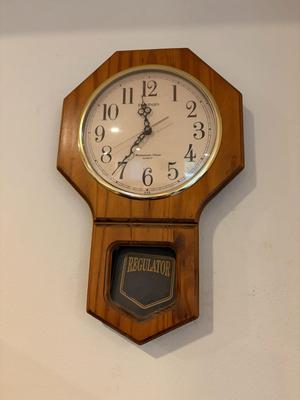 Ingraham Regulator wall clock