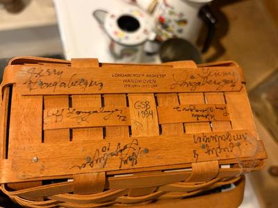 2 Longaberger baskets