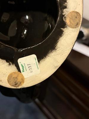 Haeger couple statue