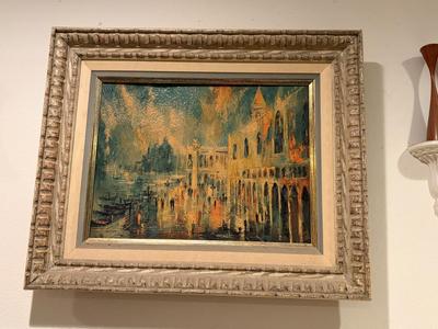 Vintage Jack Laycox framed print