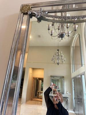 Large Entrance Mirror with console