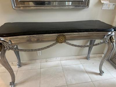 Large Entrance Mirror with console