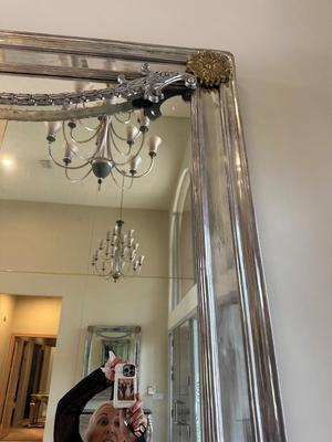 Large Entrance Mirror with console