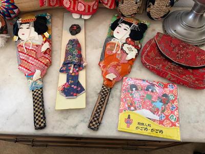 Misc Japanese folk craft pieces