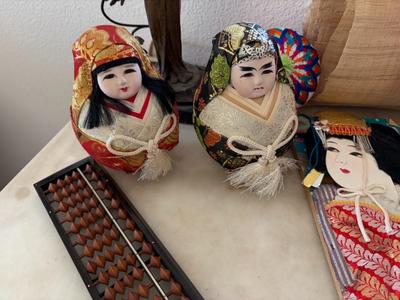 Misc Japanese folk craft pieces