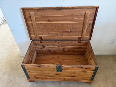 Cedar lined trunk