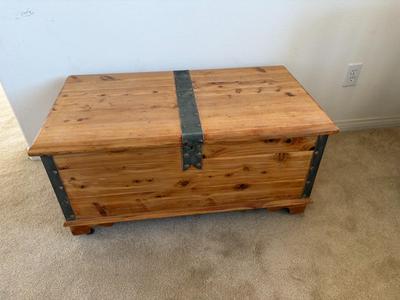 Cedar lined trunk