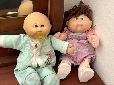 2 Cabbage Patch dolls