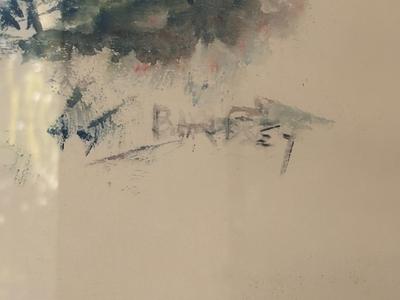 Watercolor by Alfred Birdsey