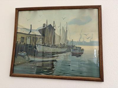 "Low Tide" print by J.J. Enwright