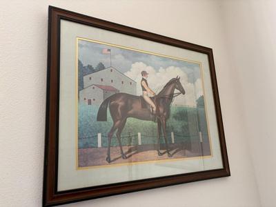 Charles Wysocki print "The Winner"