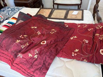 Q. comforter and shams