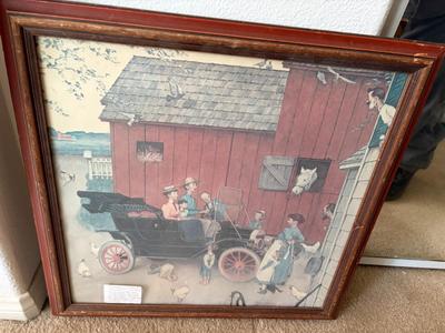Norman Rockwell print
