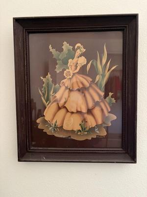 Pair of framed prints