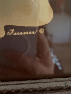 Pair of framed prints