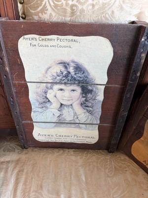 Pair of advertisement pictures