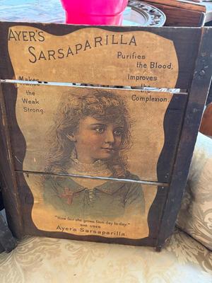 Pair of advertisement pictures