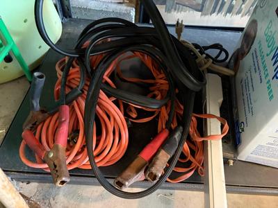 Jumper cables, ext cords