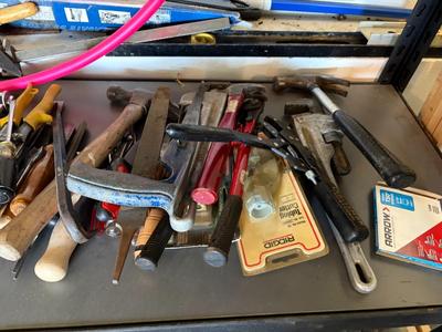 Shelf of tools