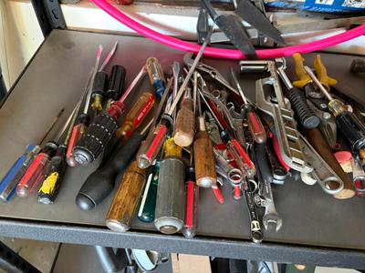 Shelf of tools