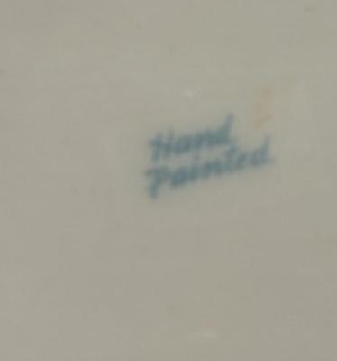 Hand painted House by the Lake dishes