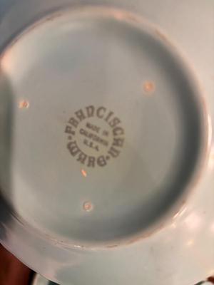 Franciscan Aqua Coronado dishes