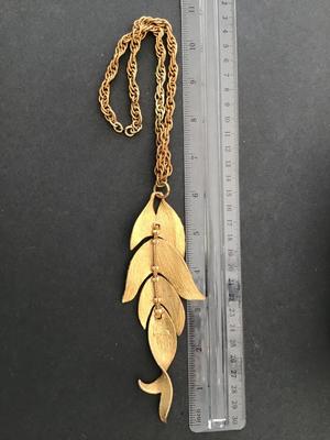 1970 Book peice Napier Runaway Necklace Design by Francis Fujio