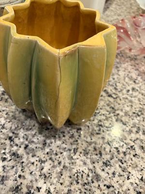 McCoy banana cookie jar as is