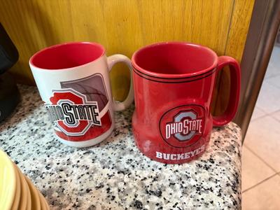2 Ohio State coffee mugs