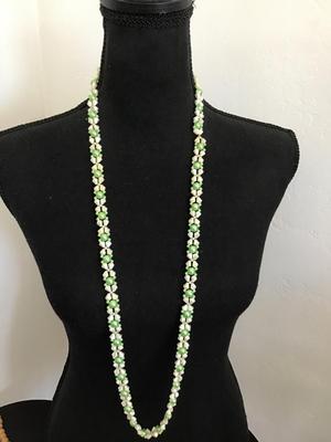 Vintage Faux Beaded necklace