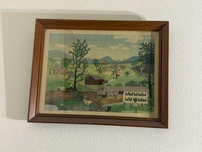 Print of "In Summer Time" by Grandma Moses