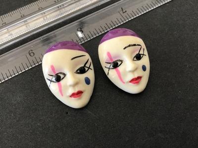 Mask Earrings