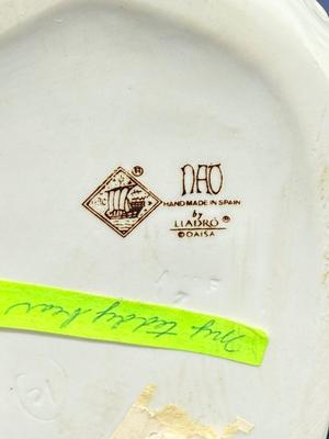 Girl with Teddy Bear Porcelain Figurine by Nao Lladró