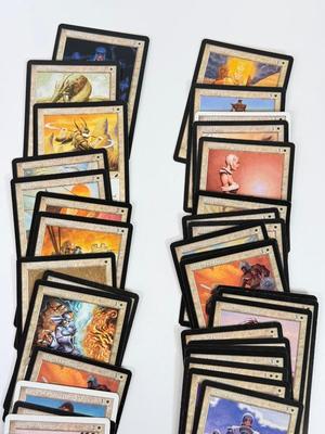 LOT 31: Vintage Magic the Gathering MTG TCG White Common Cards