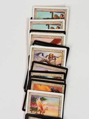 LOT 31: Vintage Magic the Gathering MTG TCG White Common Cards