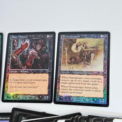 LOT 33: Vintage Magic the Gathering MTG TCG Black Common Cards