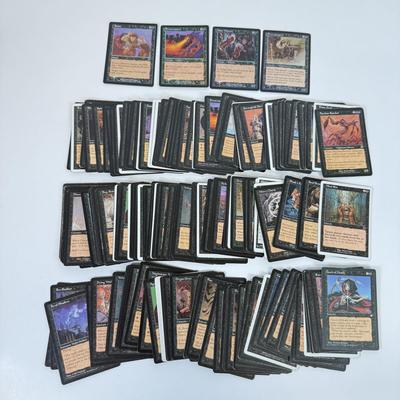 LOT 33: Vintage Magic the Gathering MTG TCG Black Common Cards