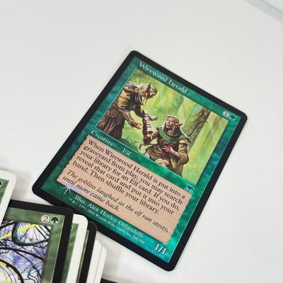 LOT 35: Vintage Magic the Gathering MTG TCG Green Common Cards