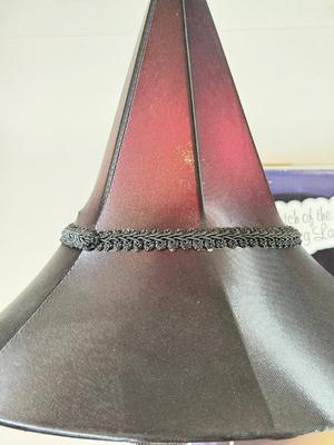 LOT 37: Wizard of Oz Wicket Witch of the East Leg Lamp w/ Box (works!)