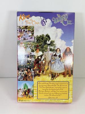 LOT 38: 1999 Mattel Barbie The Wizard of Oz Dolls: "Ken as" Scarecrow, Cowardly Lion & Tin Man