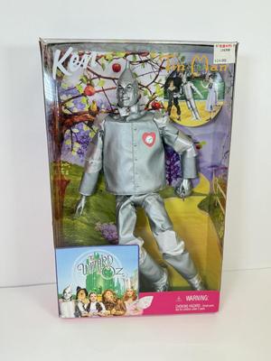LOT 38: 1999 Mattel Barbie The Wizard of Oz Dolls: "Ken as" Scarecrow, Cowardly Lion & Tin Man