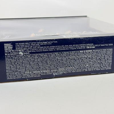 LOT 39: 2000 Mattel Barbie Collectibles Dolls: The Addam's Family Giftset NRFB