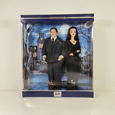 LOT 39: 2000 Mattel Barbie Collectibles Dolls: The Addam's Family Giftset NRFB