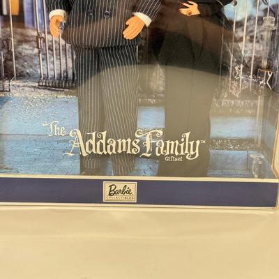 LOT 39: 2000 Mattel Barbie Collectibles Dolls: The Addam's Family Giftset NRFB