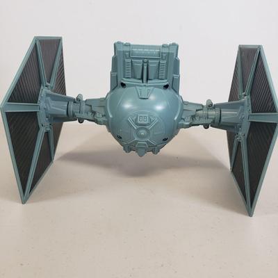 LOT 47: Star Wars Electronic X-Wing Fighter & Imperial TIE Fighter Toys