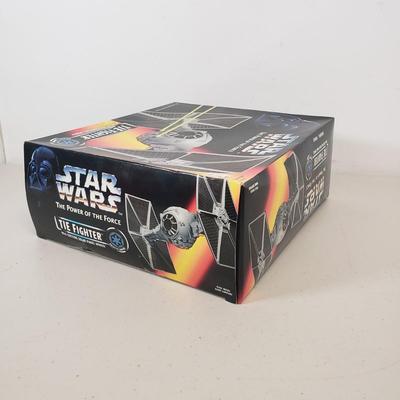 LOT 49: Star Wars The Power of the Force TIE Fighter by Kenner