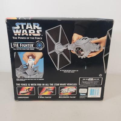 LOT 49: Star Wars The Power of the Force TIE Fighter by Kenner